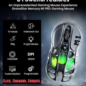 Gravastar Mercury M1 Pro Gaming Mouse