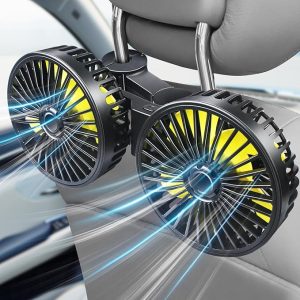 Poraxy Car Fans for Backseat Kids